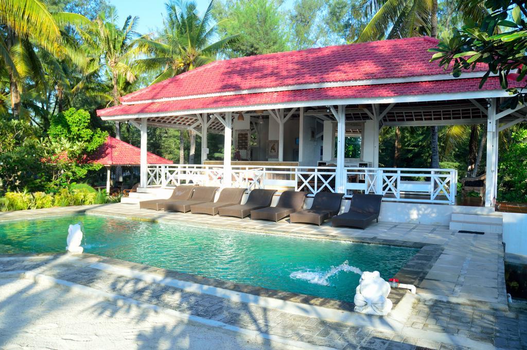 Gazebo Meno Hotel Gili Meno Ngoại thất bức ảnh